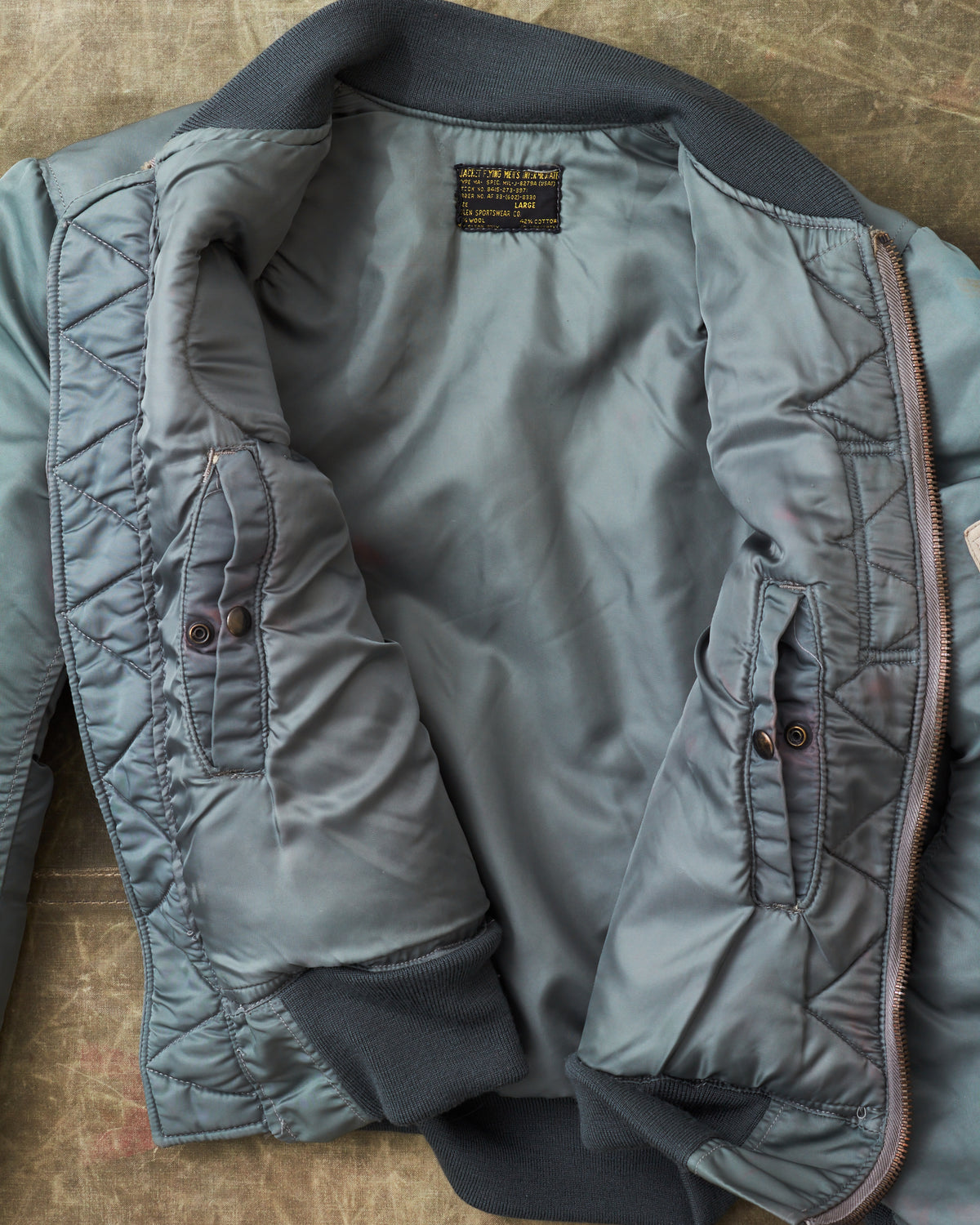 Vintage USAF MA-1 Jacket Large