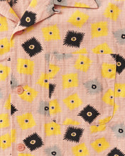 Star of Hollywood  SH39499 Dobby Cotton Open Shirt “Explosion” Pink