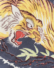 Sun Surf SS39414 Rayon Hawaiian Shirt "The Triangular Fight"