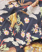 Sun Surf SS39414 Rayon Hawaiian Shirt "The Triangular Fight"
