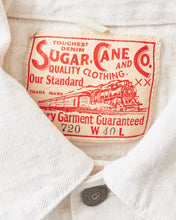 Sugar Cane & Co SC15720 1953 Type 2, 13 oz White Denim Jacket
