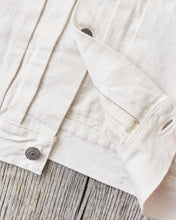 Sugar Cane & Co SC15720 1953 Type 2, 13 oz White Denim Jacket