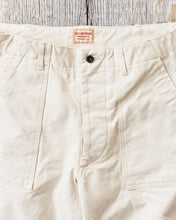 Sailor Moku Products Lot No. SM42524 10oz. White Cotton Duck Work Pants