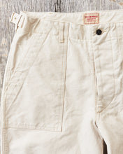 Sailor Moku Products Lot No. SM42524 10oz. White Cotton Duck Work Pants