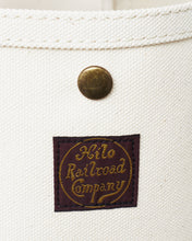 Sailor Moku Products Lot No. SM02849 Hilo Railroad Company White Canvas Tote Bag