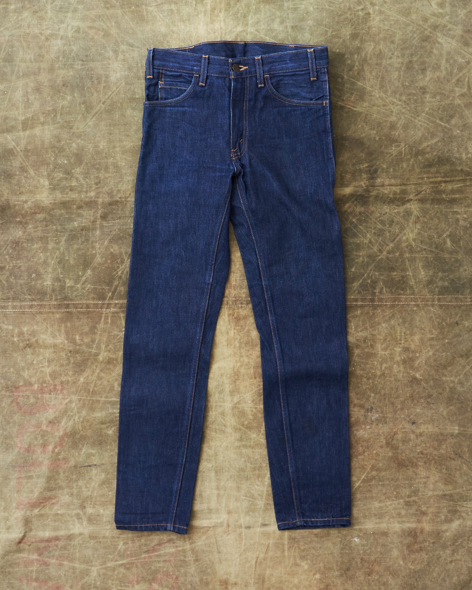 Vintage Levis Jeans Mens 28x26 Blue Slim LVC 606 Big E