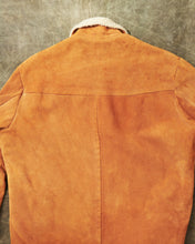 Original Vintage Levi's Shorthorn Big E Suede Leather Sherpa Jacket Size L-XL
