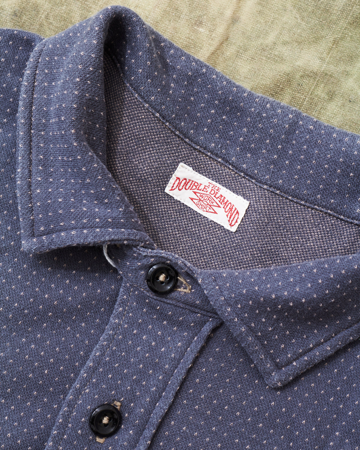 Second Hand Real McCoy's Double Diamond Work Shirt Gray Size L