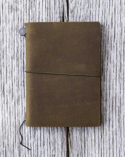 Traveler’s Company Notebook Passport Size Olive