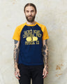 Whitesville Short Sleeve Raglan T-shirt Navy "Sacred Heart" WV78932