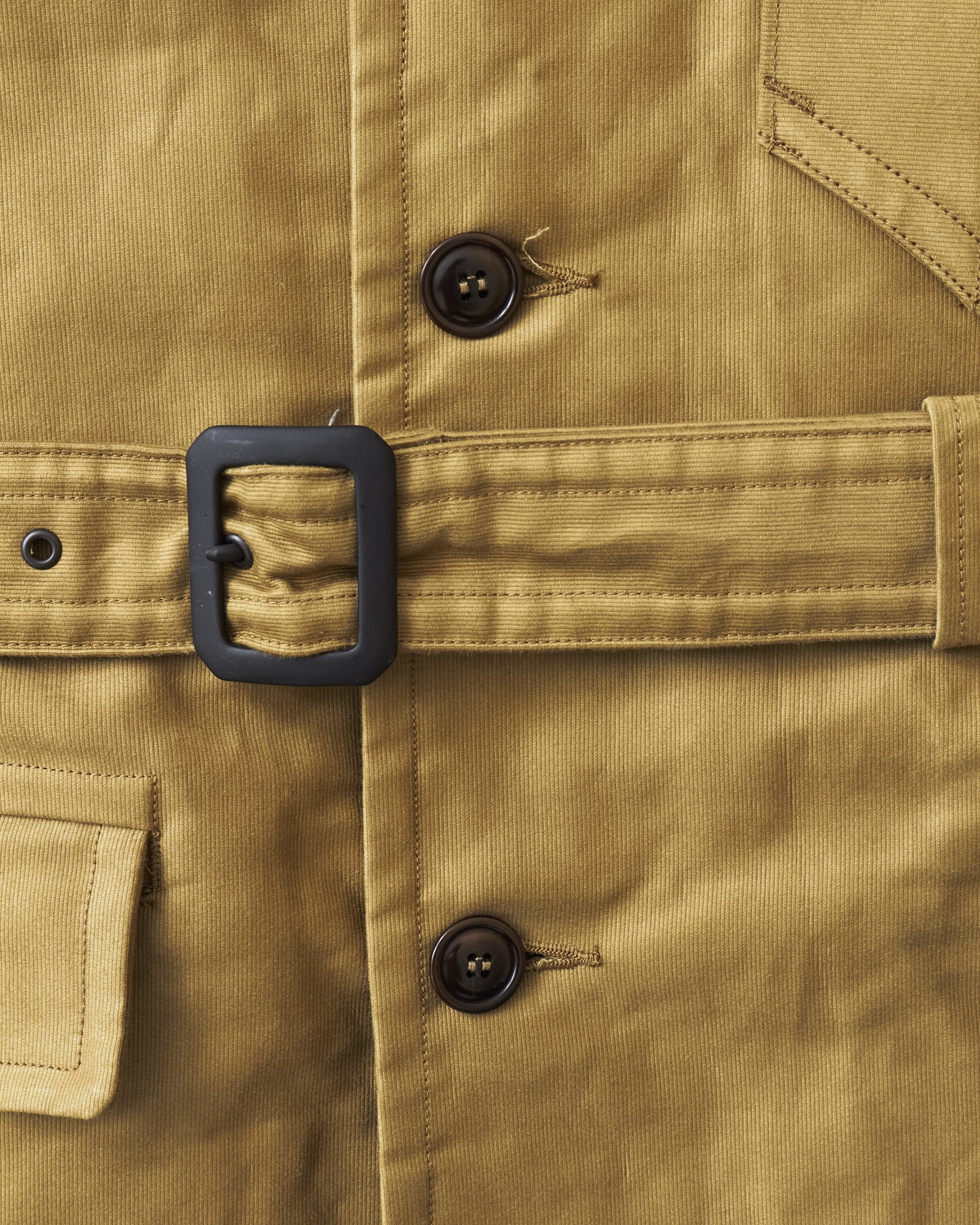 Buzz Rickson's Aviation Associates Jungle Cloth Aviator Coat Khaki