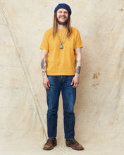 Whitesville Lot No. WV79531 Pigment Dye Pocket T-Shirt Yellow