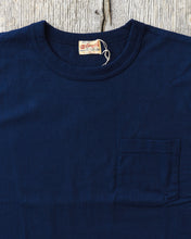 Whitesville Heavyweight Short Sleeve Pocket T-shirt Navy WV78932