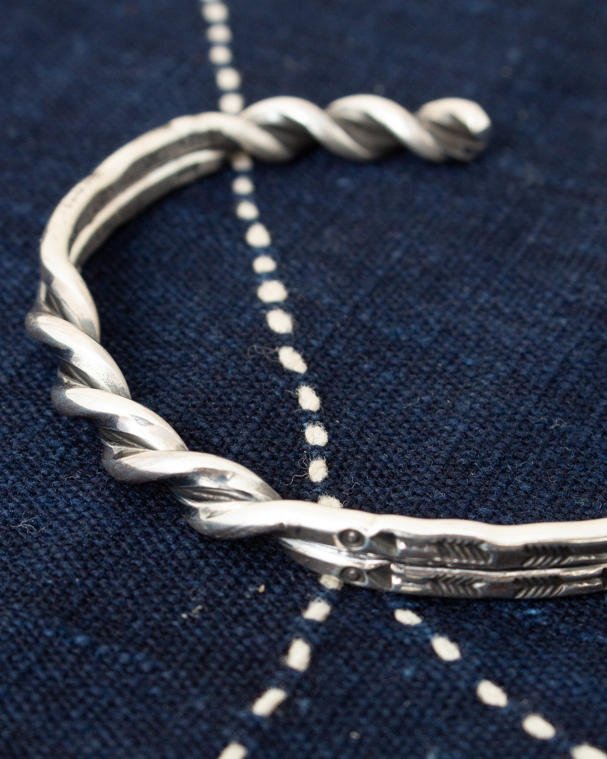 Tenable Crafts Twist and Arrows Silver Bracelet #6