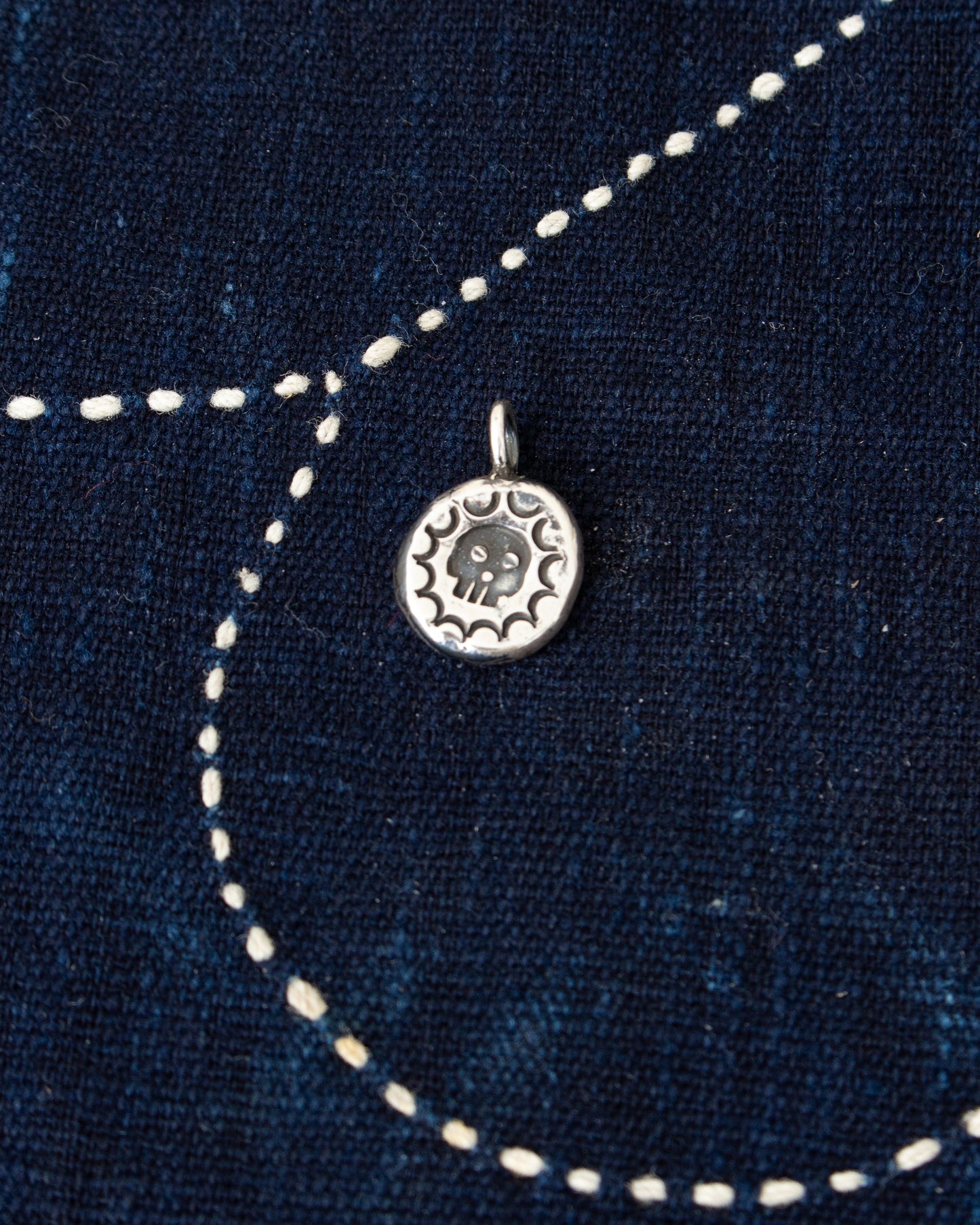 Tenable Crafts Mini Skull Silver Pendant #5