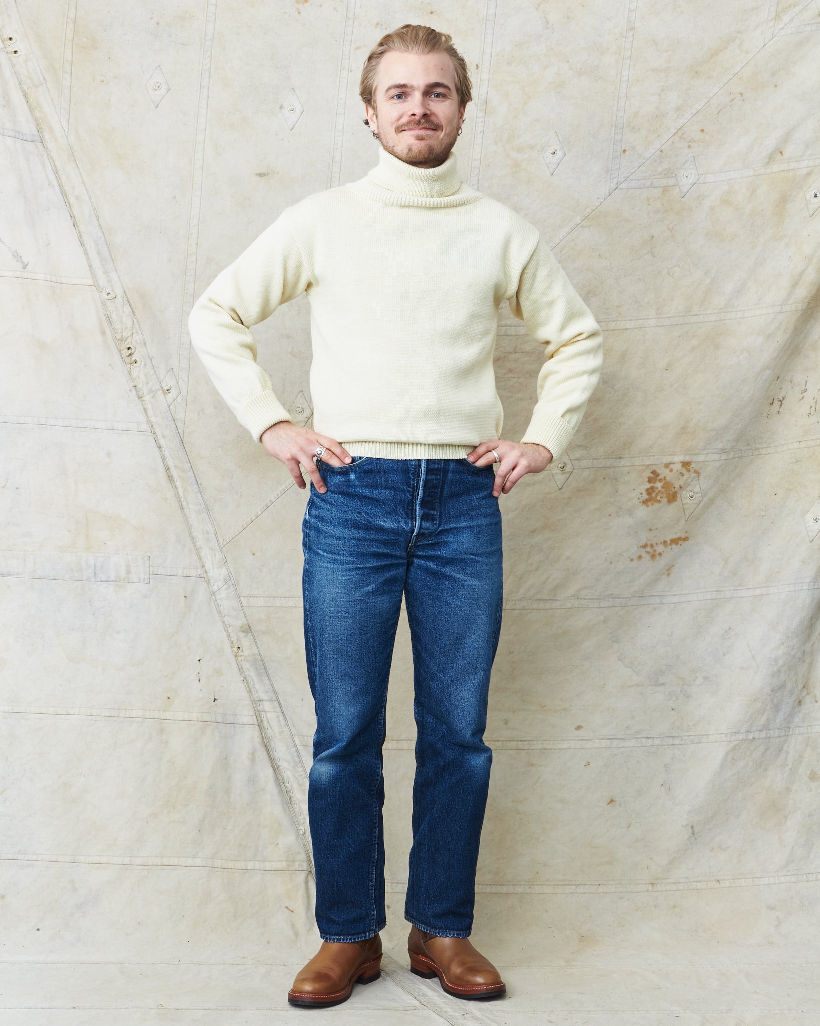 North Sea Clothing SUBMARINER タートルネックニット｜NORTH SEA