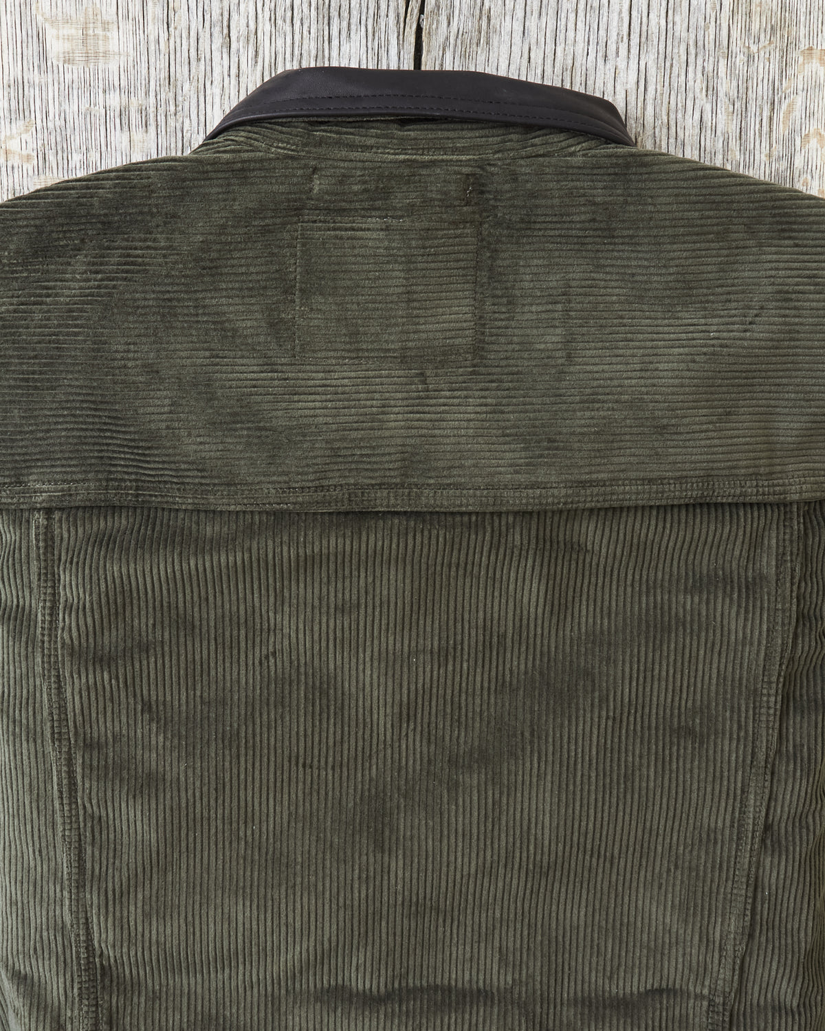 Indigofera Fargo Trucker 8W Corduroy Jacket Green
