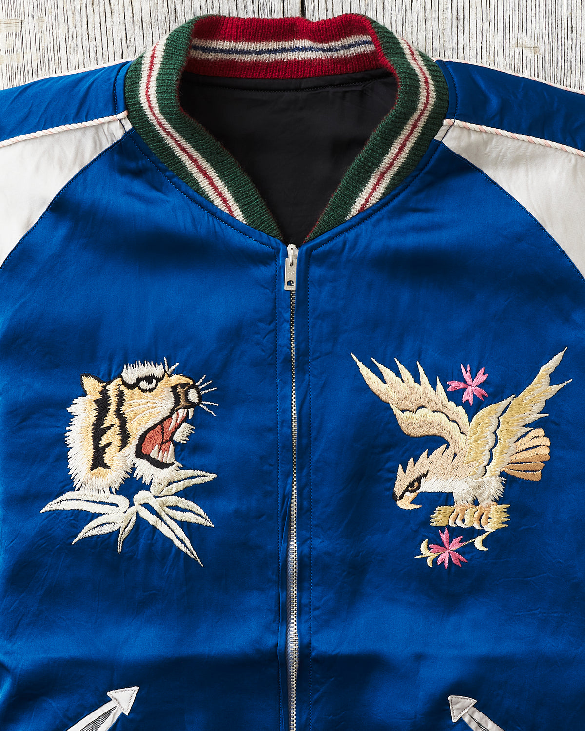 Tailor Toyo Early 1950s Style Acetate Souvenir Jacket "Sukajan" Dragon & Landscape