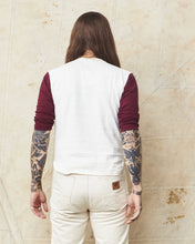 Warehouse & Co Three-Quarter Sleeve Baseball Shirt Cayote Cream/Bordeaux
