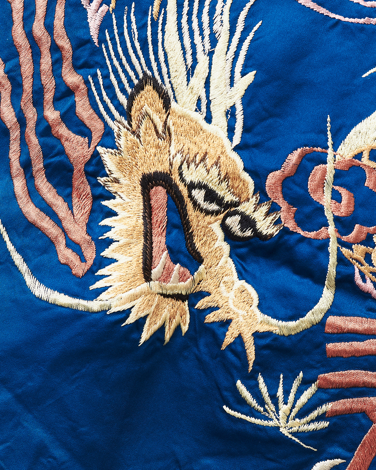 Tailor Toyo Early 1950s Style Acetate Souvenir Jacket "Sukajan" Dragon & Landscape