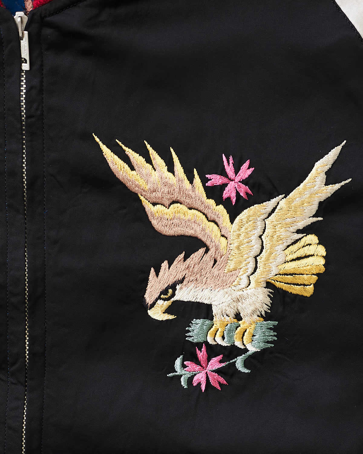 Tailor Toyo Early 1950s Style Acetate Souvenir Jacket "Sukajan" Dragon & Landscape