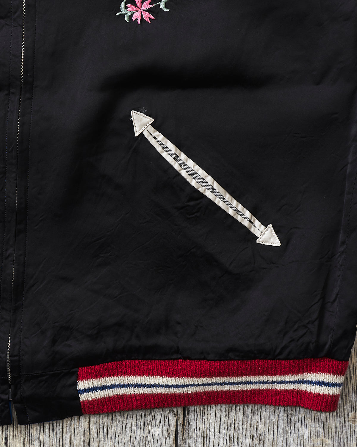 Tailor Toyo Early 1950s Style Acetate Souvenir Jacket "Sukajan" Dragon & Landscape