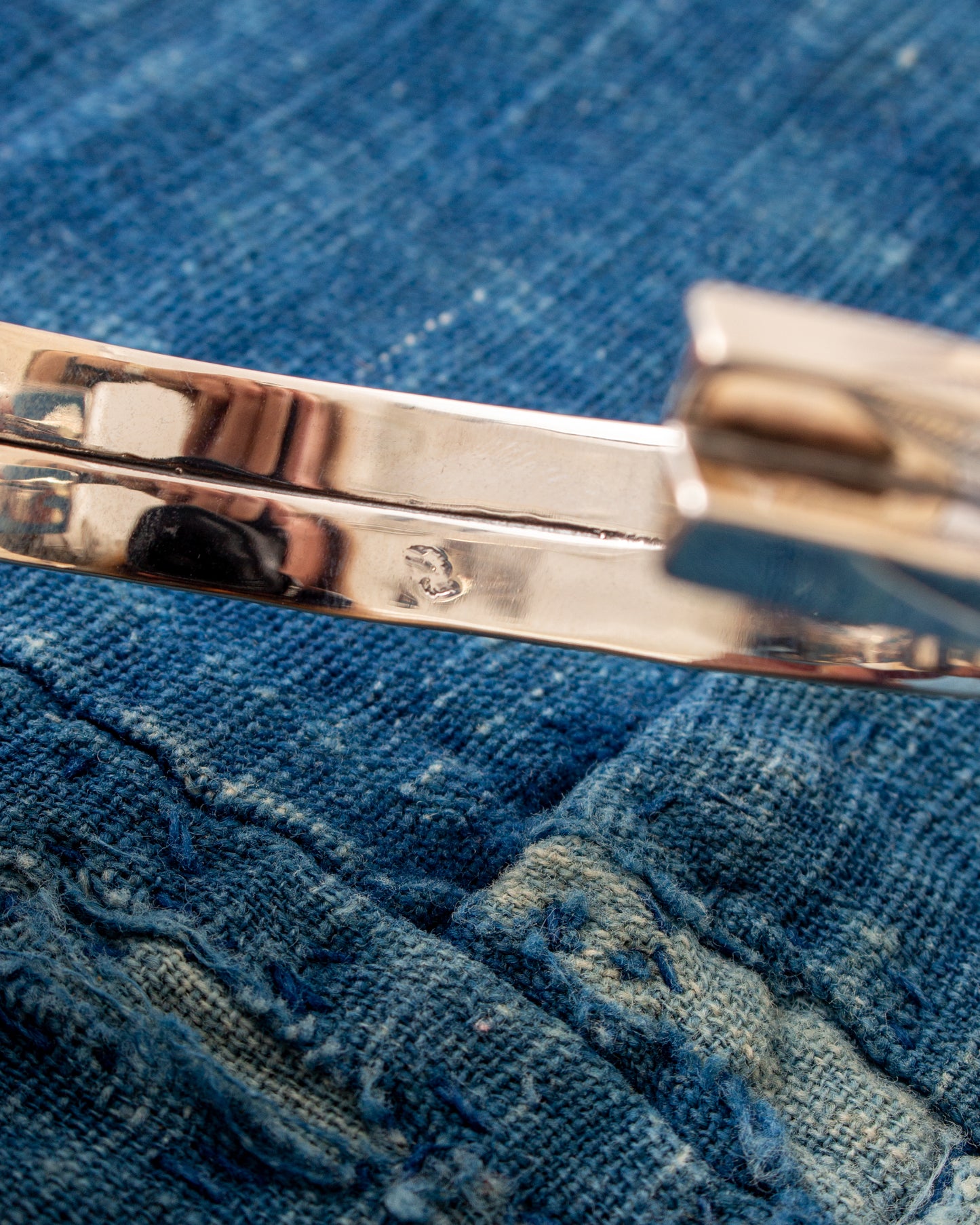 Larry Smith Twin Triangle Silver Bracelet BR-0110