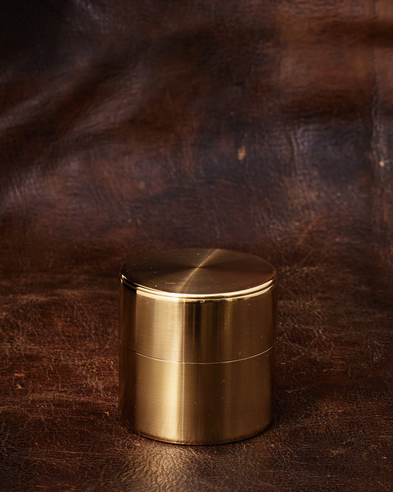 Kaikado Tea Caddy Brass 40g