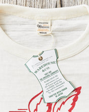 Warehouse & Co Three-Quarter Sleeve Baseball Shirt Cayote Cream/Bordeaux