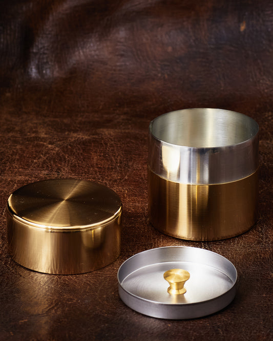 Kaikado Tea Caddy Brass 40g