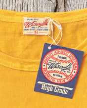 Whitesville Lot No. WV79531 Pigment Dye Pocket T-Shirt Yellow