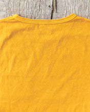Whitesville Lot No. WV79531 Pigment Dye Pocket T-Shirt Yellow