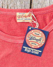 Whitesville Lot No. WV79531 Pigment Dye Pocket T-Shirt Red