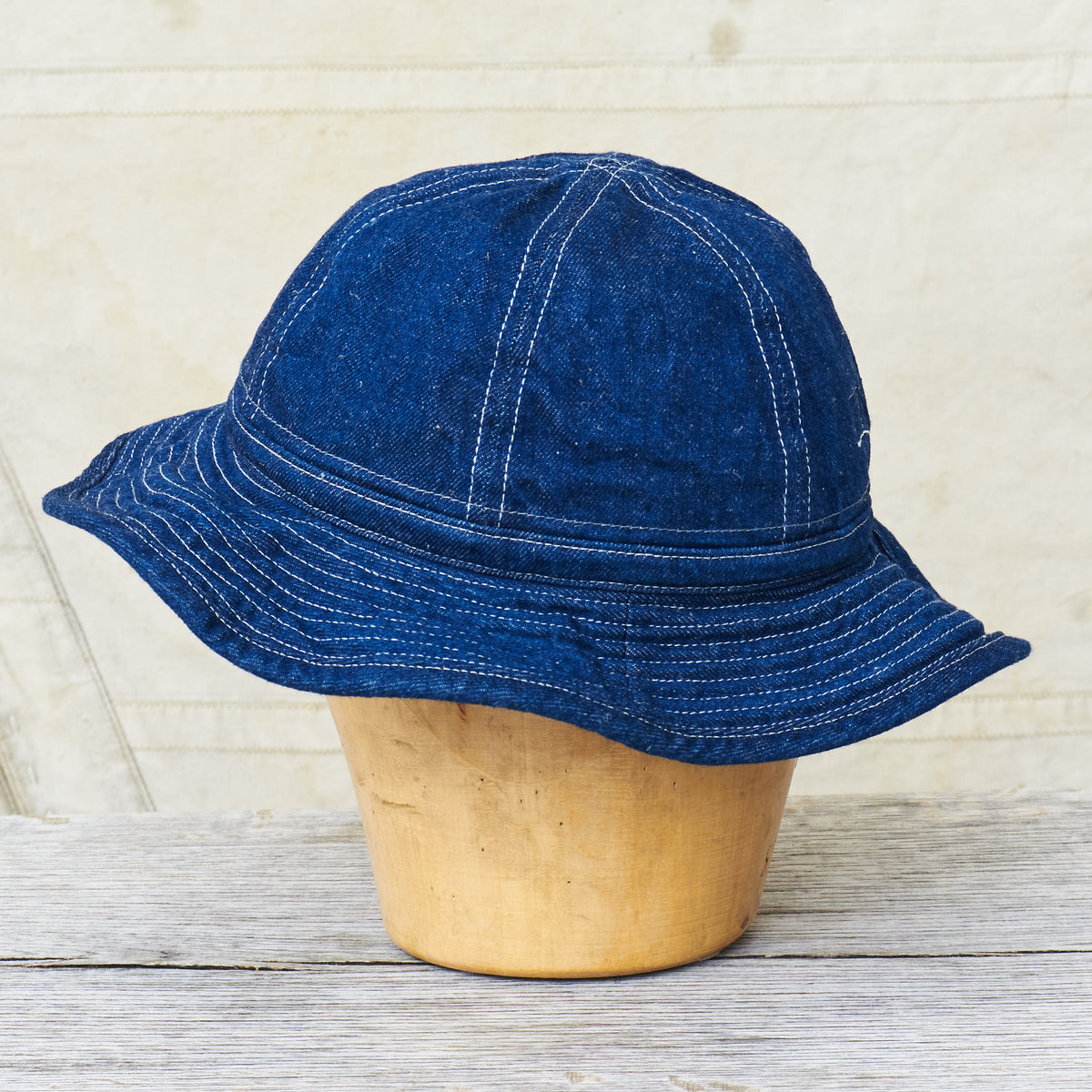 Papa Nui Cap Co. Army Denim Hat