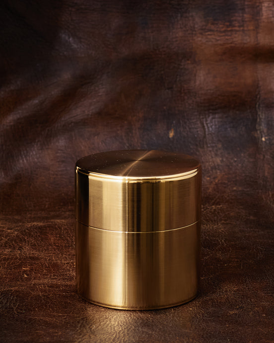 Kaikado Tea Caddy Brass 120g