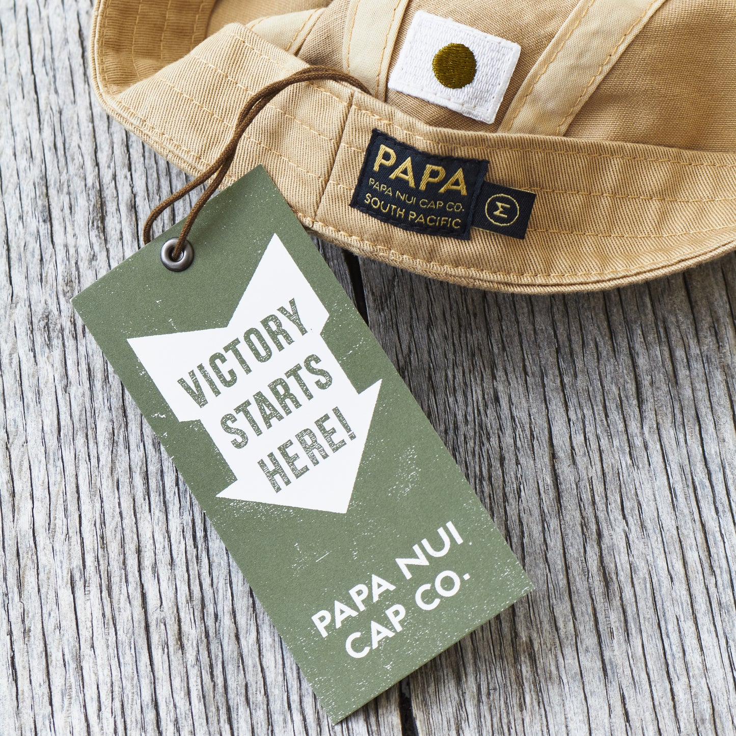 Papa Nui Cap Co. Devotion Cap Khaki