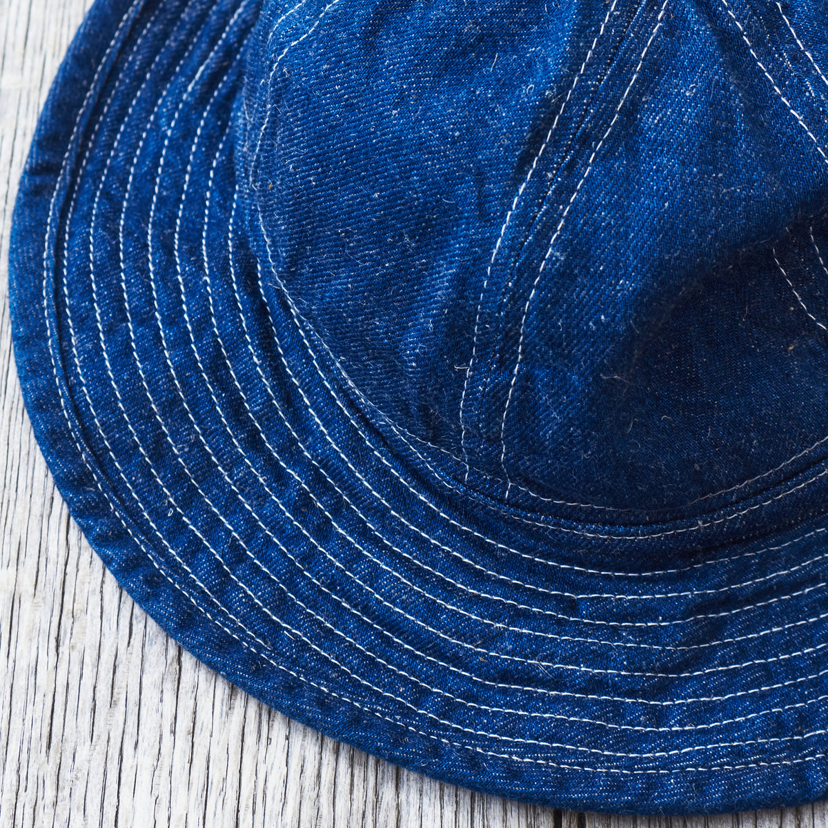 Papa Nui Cap Co. Army Denim Hat