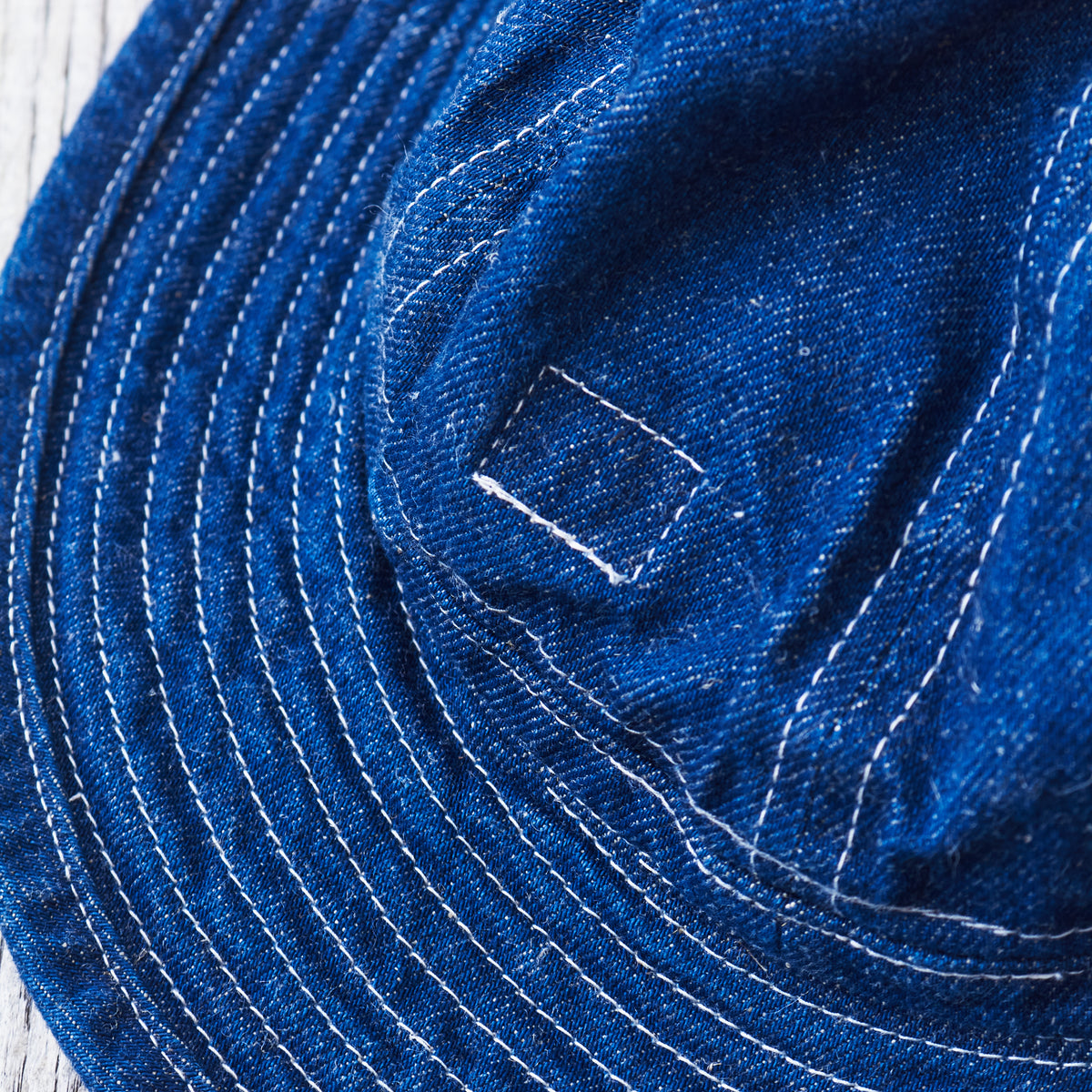 Papa Nui Cap Co. Army Denim Hat