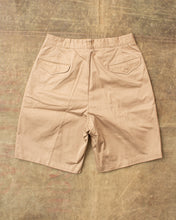 Vintage 1955 US Army Khaki Cotton Shorts