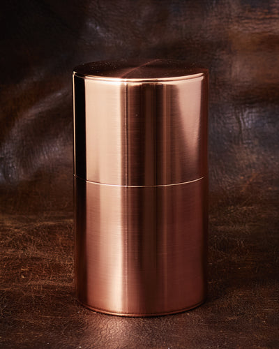 Kaikado Tea Caddy Copper Long 200g