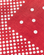 Warehouse & Co Lot 5228 Selvedge Bandana Mosaic Pattern Red