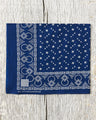 Warehouse & Co Lot 5227 Selvedge Indigo Bandana D Square Pattern