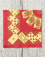 Warehouse & Co Lot 5240 Selvedge Bandana Trump Pattern Red