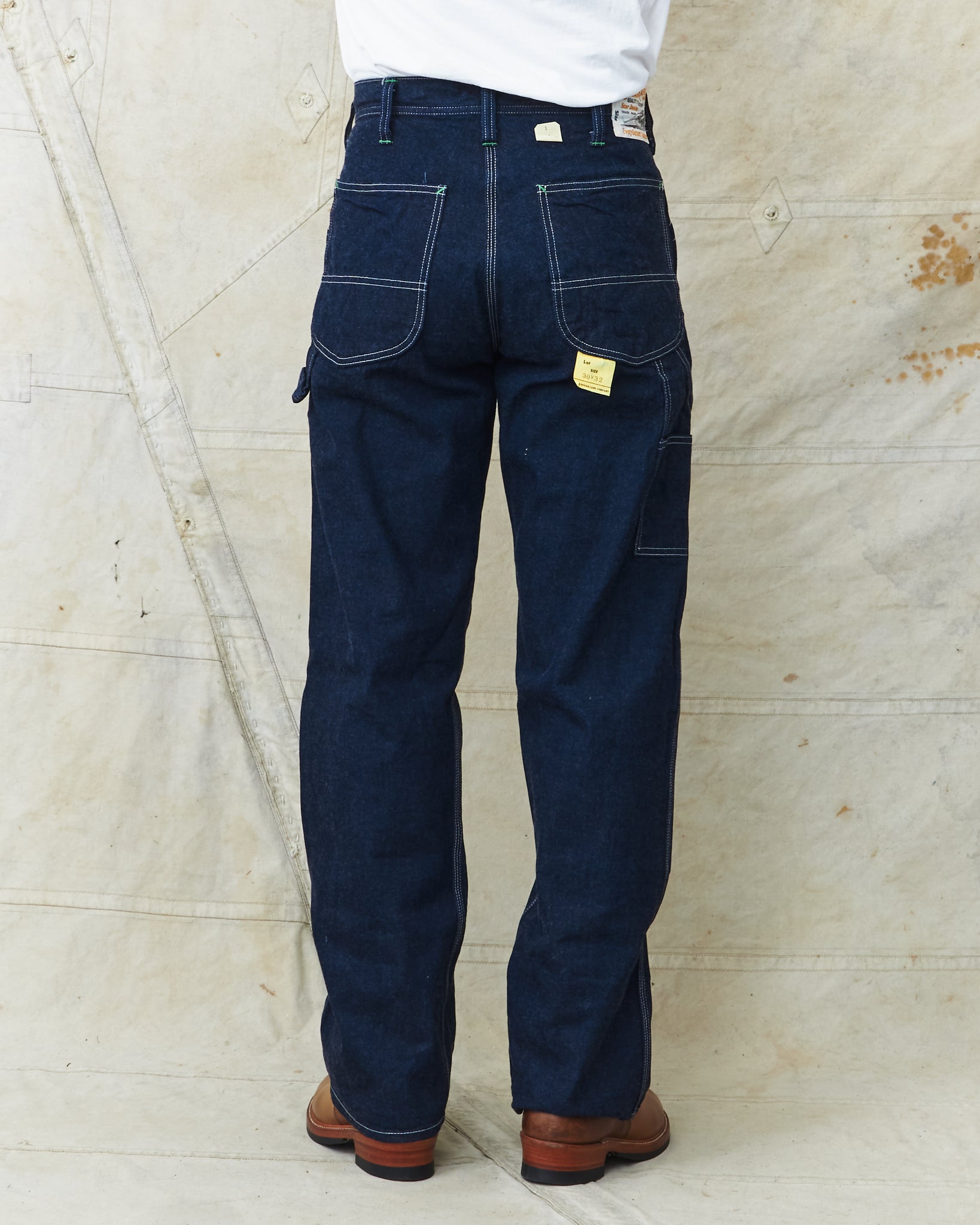 Sugar Cane & Co. 11oz. Blue Denim Work Pants SC41822 – Second Sunrise