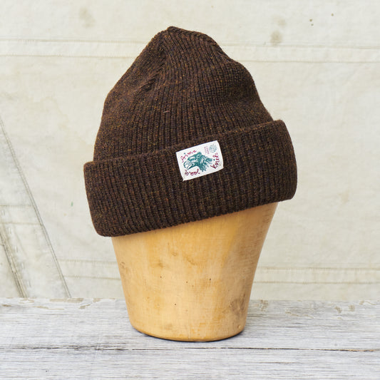 Indigofera Radec Rib Knit Wool Cap Marsh