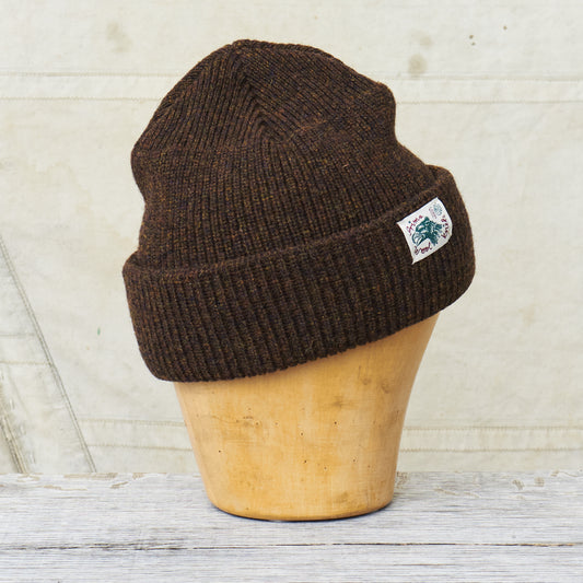 Indigofera Radec Rib Knit Wool Cap Marsh