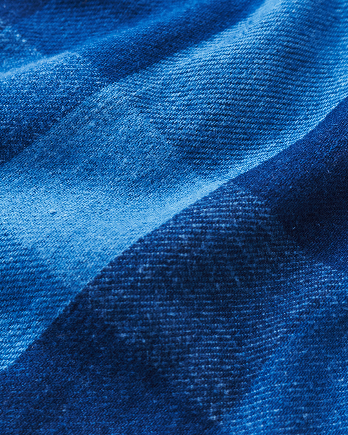 Indigofera Norris Flannel Shirt Triple Indigo