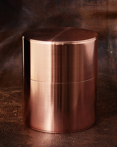 Kaikado Tea Caddy Copper Wide 400g