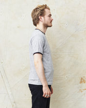 Warehouse & Co Lot. 4059 Ringer T-shirt Grey / Sumikuro