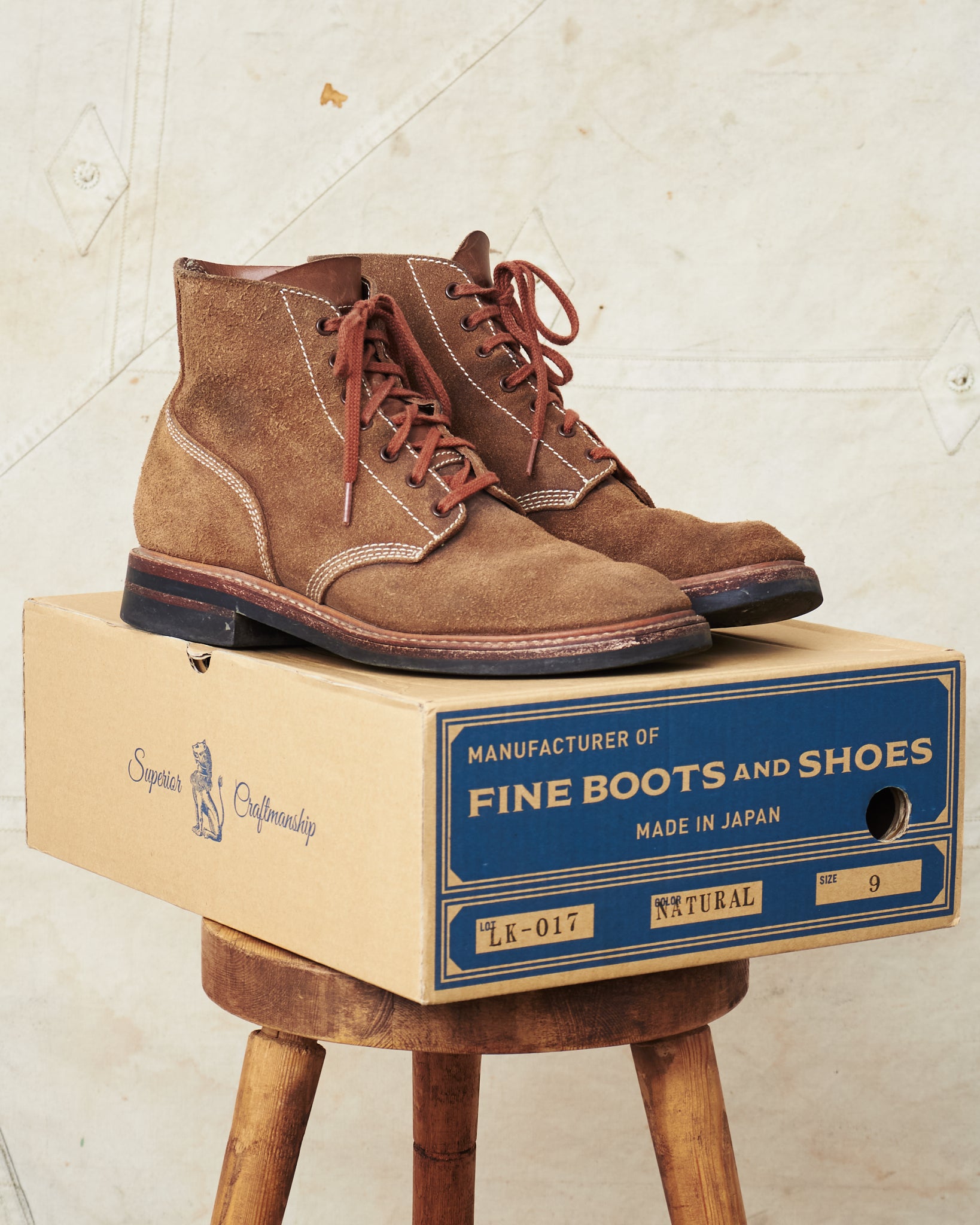 Second Hand John Lofgren LK-017 M-43 Service Shoes Horween Leather